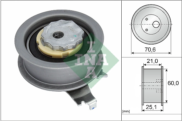 Tensioner Pulley, timing belt (WG2171310)
