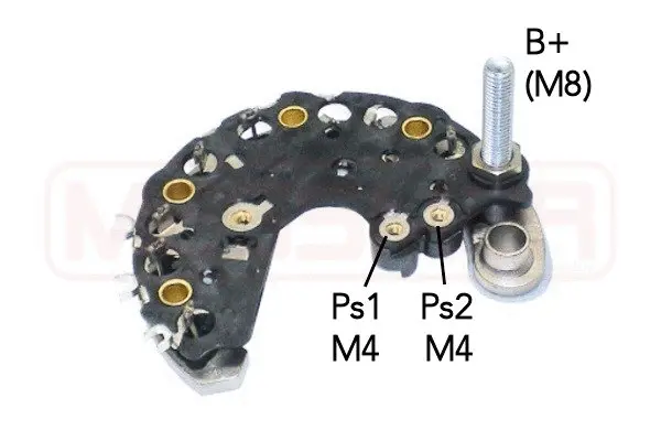 Rectifier, alternator (WG2012581)