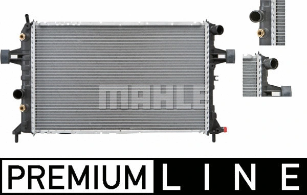 Radiator, engine cooling