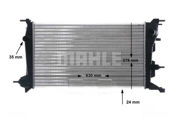 Radiator, engine cooling