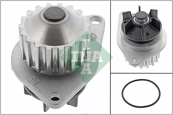 Water Pump, engine cooling (WG1254303)