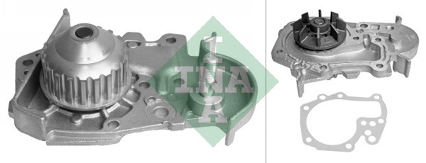 Water Pump, engine cooling (WG1254269)