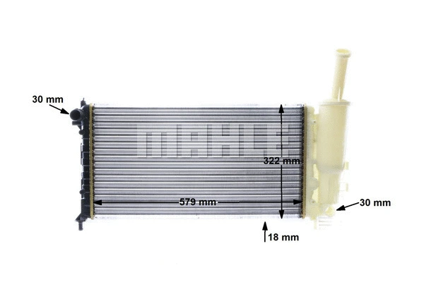 Radiator, engine cooling