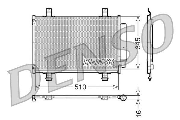 Condenser, air conditioning (WG1917514)