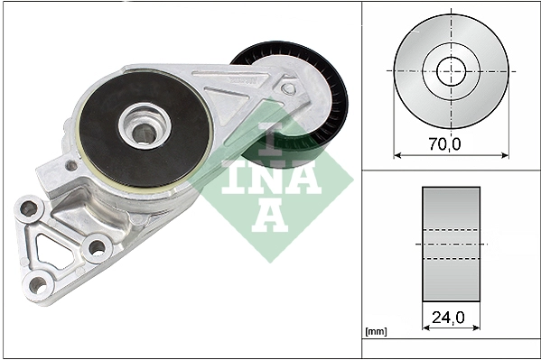 Belt Tensioner, V-ribbed belt (WG1253221)