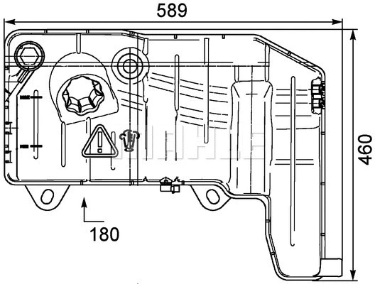 Expansion Tank, coolant