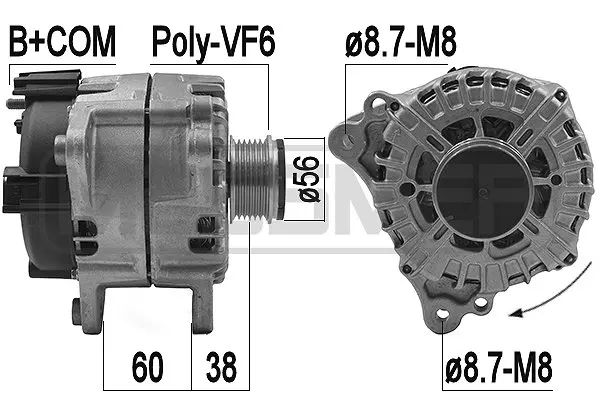 Alternator (WG2011162)