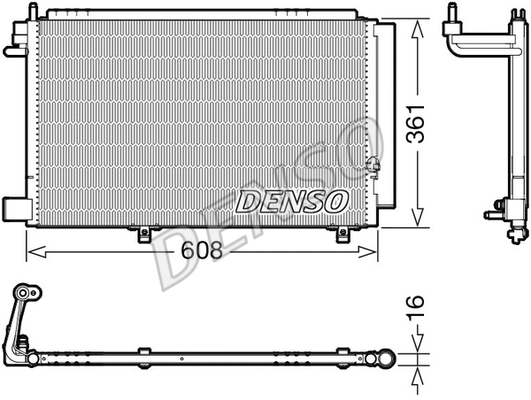 Condenser, air conditioning (WG2169911)