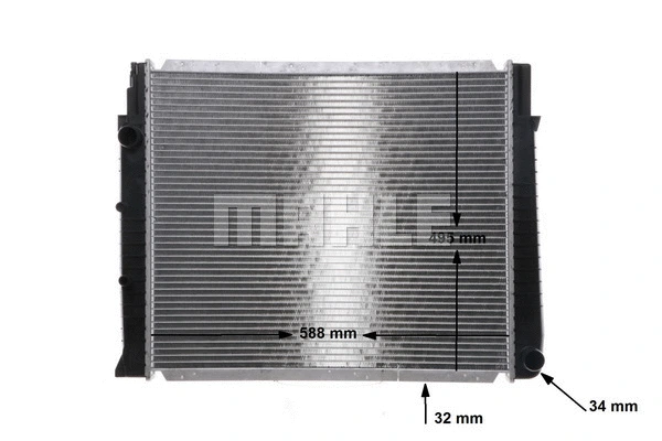 Radiator, engine cooling