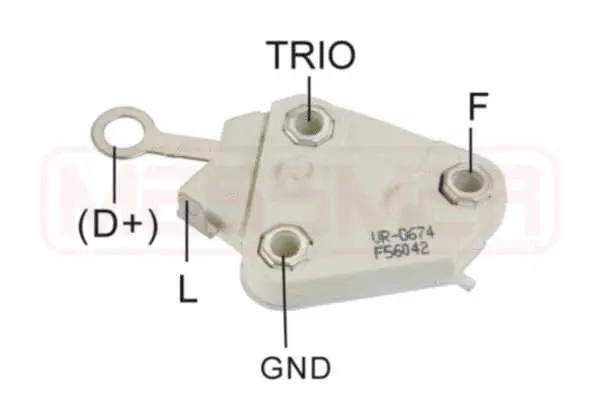 Alternator Regulator (WG1775768)