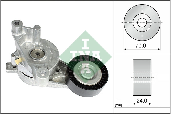 Belt Tensioner, V-ribbed belt (WG1253308)