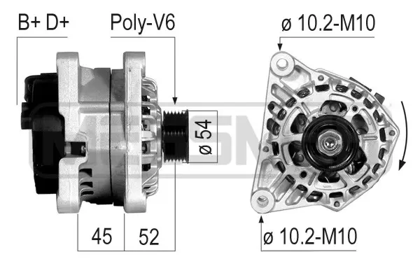 Alternator (WG2011702)