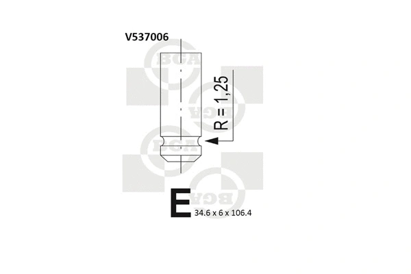 Intake Valve (WG1491492)