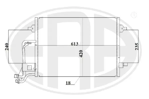 Condenser, air conditioning (WG2016819)