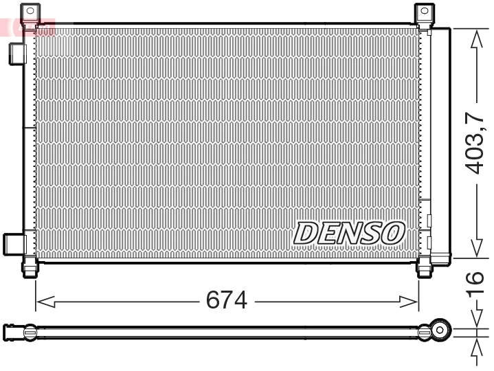 Condenser, air conditioning (WG2339181)