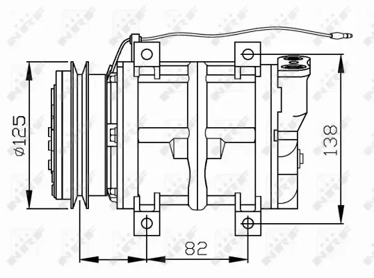 Compressor, air conditioning (WG2159572)