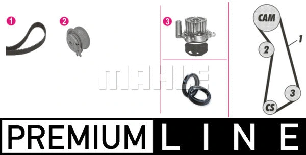 Water Pump & Timing Belt Kit