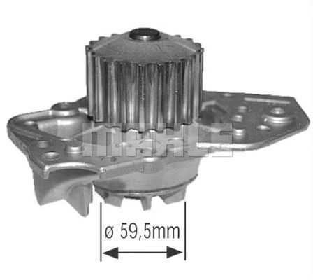 Water Pump, engine cooling (WG2181471)