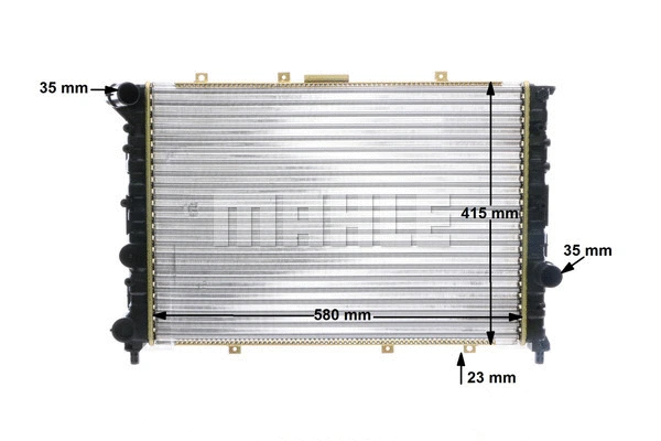 Radiator, engine cooling