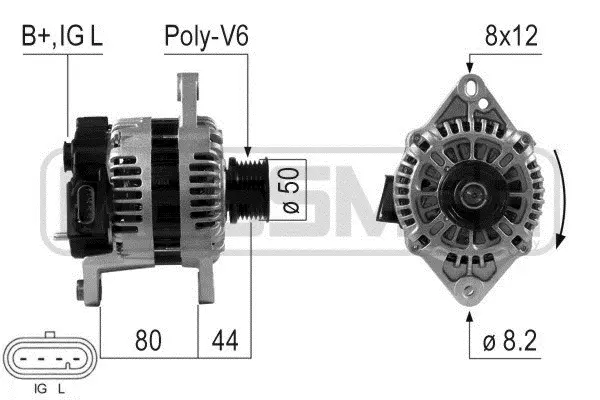 Alternator (WG2012098)