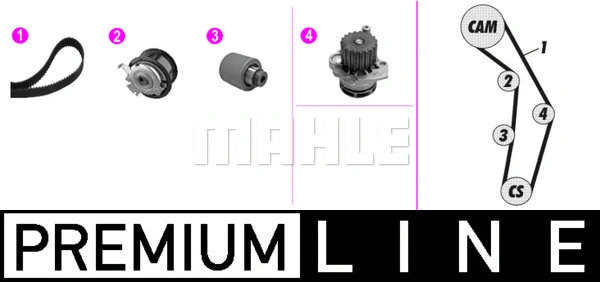 Water Pump & Timing Belt Kit