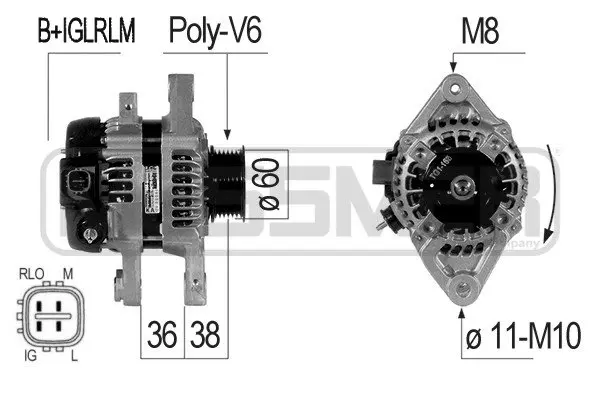Alternator (WG2012281)