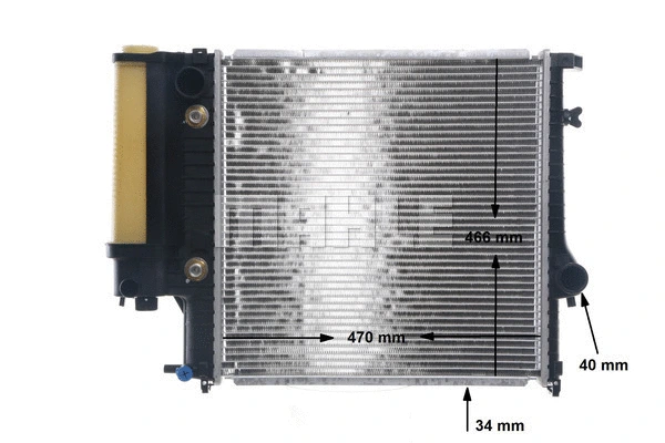 Radiator, engine cooling