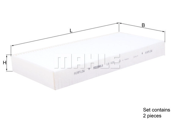 Filter, cabin air (WG2326017)