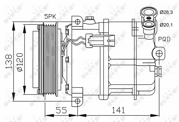 Compressor, air conditioning