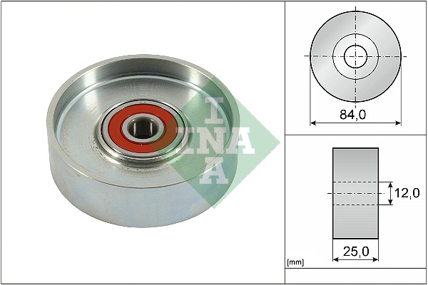 Tensioner Pulley, V-ribbed belt (WG1988590)