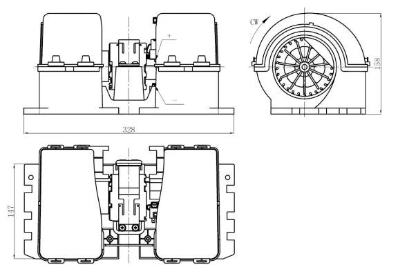 Interior Blower (WG2167193)