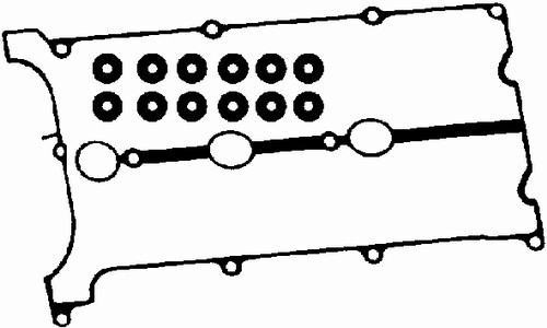 Gasket Set, cylinder head cover (WG1767523)