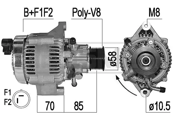 Alternator (WG2011446)