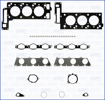 Gasket Kit, cylinder head (WG1453884)
