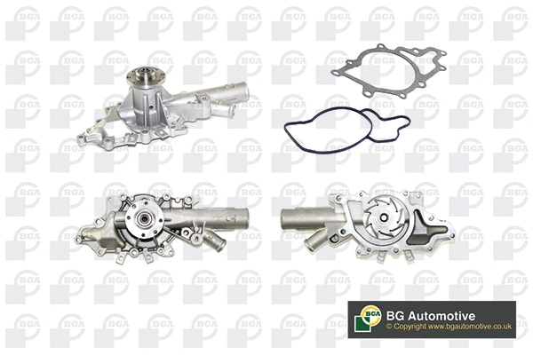 Water Pump, engine cooling (WG1488656)