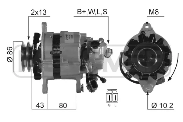 Alternator (WG2011924)
