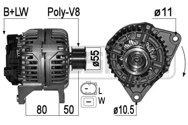 Alternator (WG2011037)
