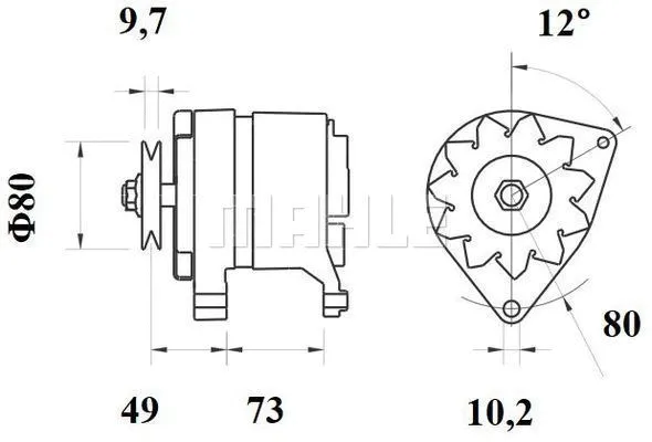 Alternator (WG2043722)