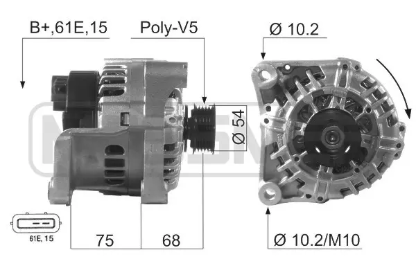 Alternator (WG2012048)