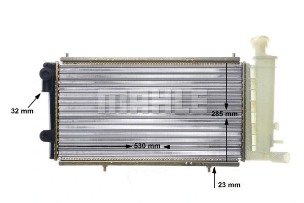 Radiator, engine cooling