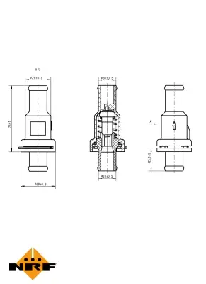 Thermostat, coolant