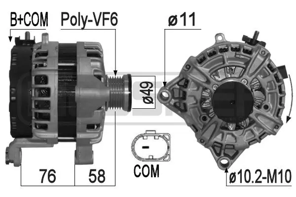 Alternator (WG2011214)