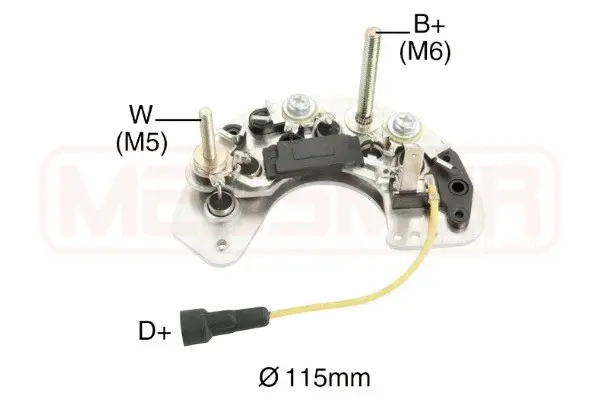 Rectifier, alternator (WG2012519)