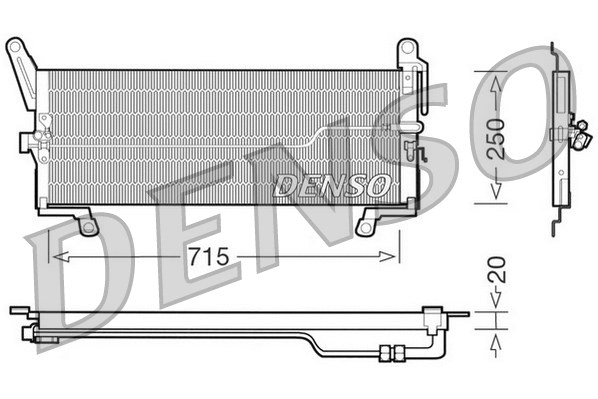 Condenser, air conditioning (WG1917201)