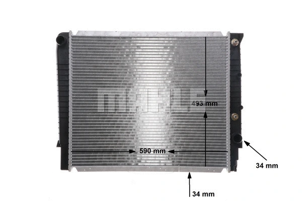 Radiator, engine cooling