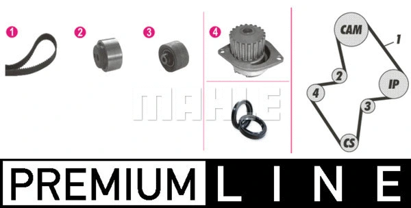 Water Pump & Timing Belt Kit