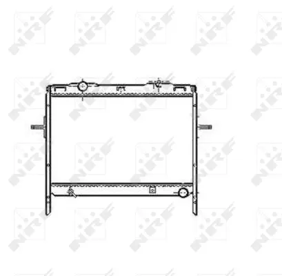Radiator, engine cooling (WG1722252)