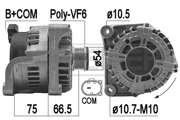 Alternator (WG2011119)
