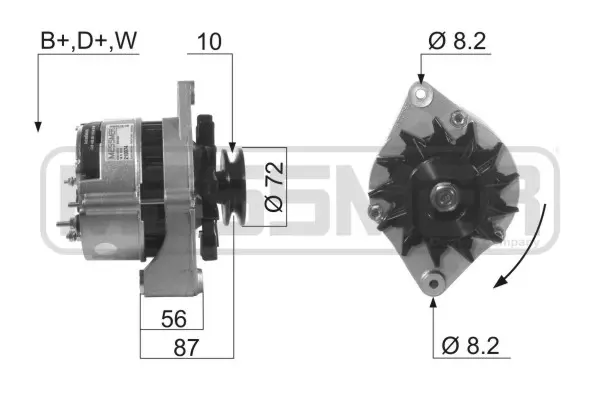 Alternator (WG2011601)