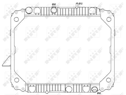 Radiator, engine cooling